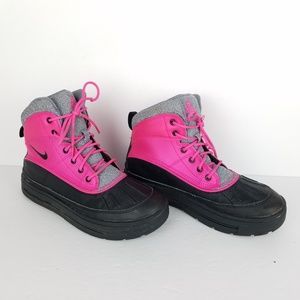 pink acg boots
